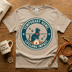 Temporary Home Lifelong Impact Cat Rescue T-Shirt - Vintage Badge