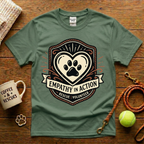 Empathy In Action Animal Rescue T-Shirt - Tattoo Badge