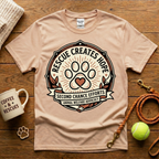 Rescue Creates Hope Animal Rescue T-Shirt - Tattoo Badge