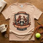 Built On Compassion Animal Rescue T-Shirt - Tattoo Badge