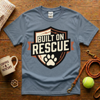 Built On Rescue Animal Rescue T-Shirt - Tattoo Badge