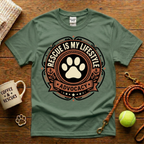 Rescue Is My Lifestyle Animal Rescue T-Shirt - Tattoo Badge