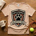 Volunteer Force Animal Rescue T-Shirt - Tattoo Badge