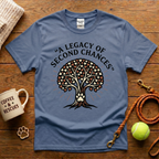 A Legacy Of Second Chances Animal Rescue T-Shirt - Tattoo Badge