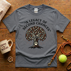 A Legacy Of Second Chances Animal Rescue T-Shirt - Tattoo Badge