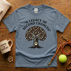 A Legacy Of Second Chances Animal Rescue T-Shirt - Tattoo Badge