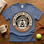 Home Is Where The Rescue Is Animal Rescue T-Shirt - Tattoo Badge
