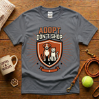 Road To A Forever Home Animal Rescue T-Shirt - Tattoo Badge
