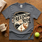 Freedom Ride Animal Rescue T-Shirt - Tattoo Badge