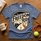 Freedom Ride Animal Rescue T-Shirt - Tattoo Badge