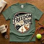 Freedom Ride Animal Rescue T-Shirt - Tattoo Badge