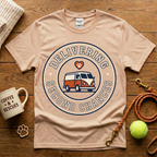 Delivering Second Chances Animal Rescue T-Shirt - Vintage Badge