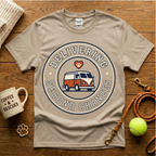 Delivering Second Chances Animal Rescue T-Shirt - Vintage Badge