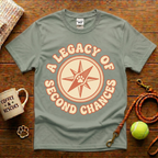 A Legacy of Second Chances Animal Rescue T-Shirt - Vintage Retro