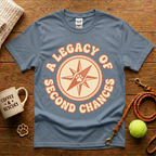 A Legacy of Second Chances Animal Rescue T-Shirt - Vintage Retro