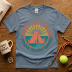 Rescue Foster Repeat Animal Rescue T-Shirt - Vintage Retro