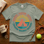 Rescue Foster Repeat Animal Rescue T-Shirt - Vintage Retro