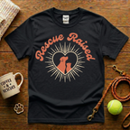 Rescue Raised Animal Rescue T-Shirt - Vintage Retro