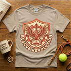 Rescue Revolution Animal Rescue T-Shirt - Vintage Badge