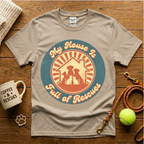My House Is Full Of Rescues Animal Rescue T-Shirt - Vintage Retro