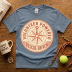 Volunteer Powered Rescue Driven Animal Rescue T-Shirt - Vintage Retro