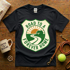Road To A Forever Home Animal Rescue T-Shirt - Vintage Retro