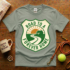 Road To A Forever Home Animal Rescue T-Shirt - Vintage Retro