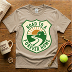 Road To A Forever Home Animal Rescue T-Shirt - Vintage Retro