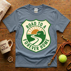 Road To A Forever Home Animal Rescue T-Shirt - Vintage Retro