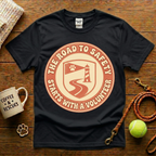 The Road To Safety Starts With A Volunteer Animal Rescue T-Shirt - Vintage Retro