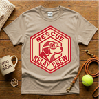 Rescue Relay Crew Animal Rescue T-Shirt - Vintage Retro