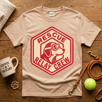 Rescue Relay Crew Animal Rescue T-Shirt - Vintage Retro