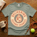 Delivering Second Chances Animal Rescue T-Shirt - Vintage Retro