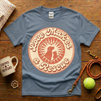 Love Makes A Rescue Animal Rescue T-Shirt - Vintage Retro