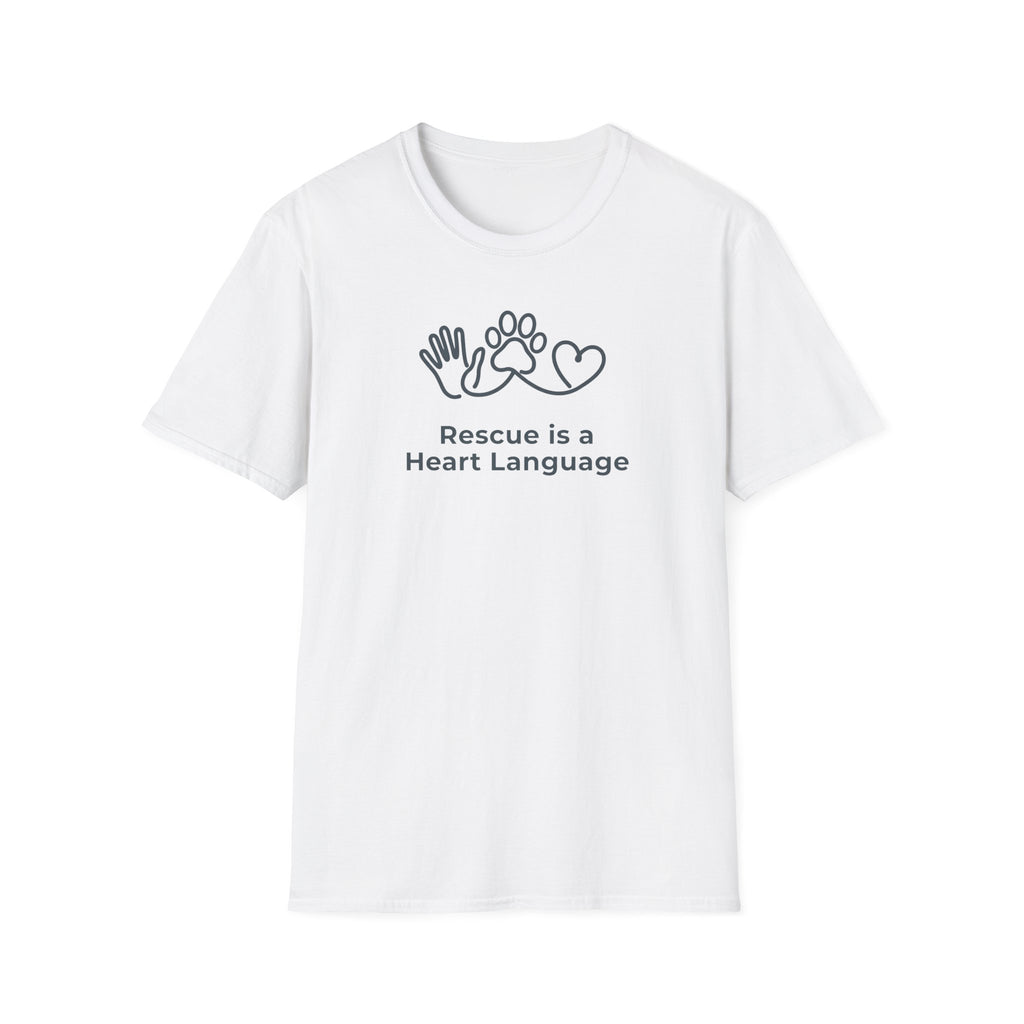 Rescue Is a Heart Language T-Shirt