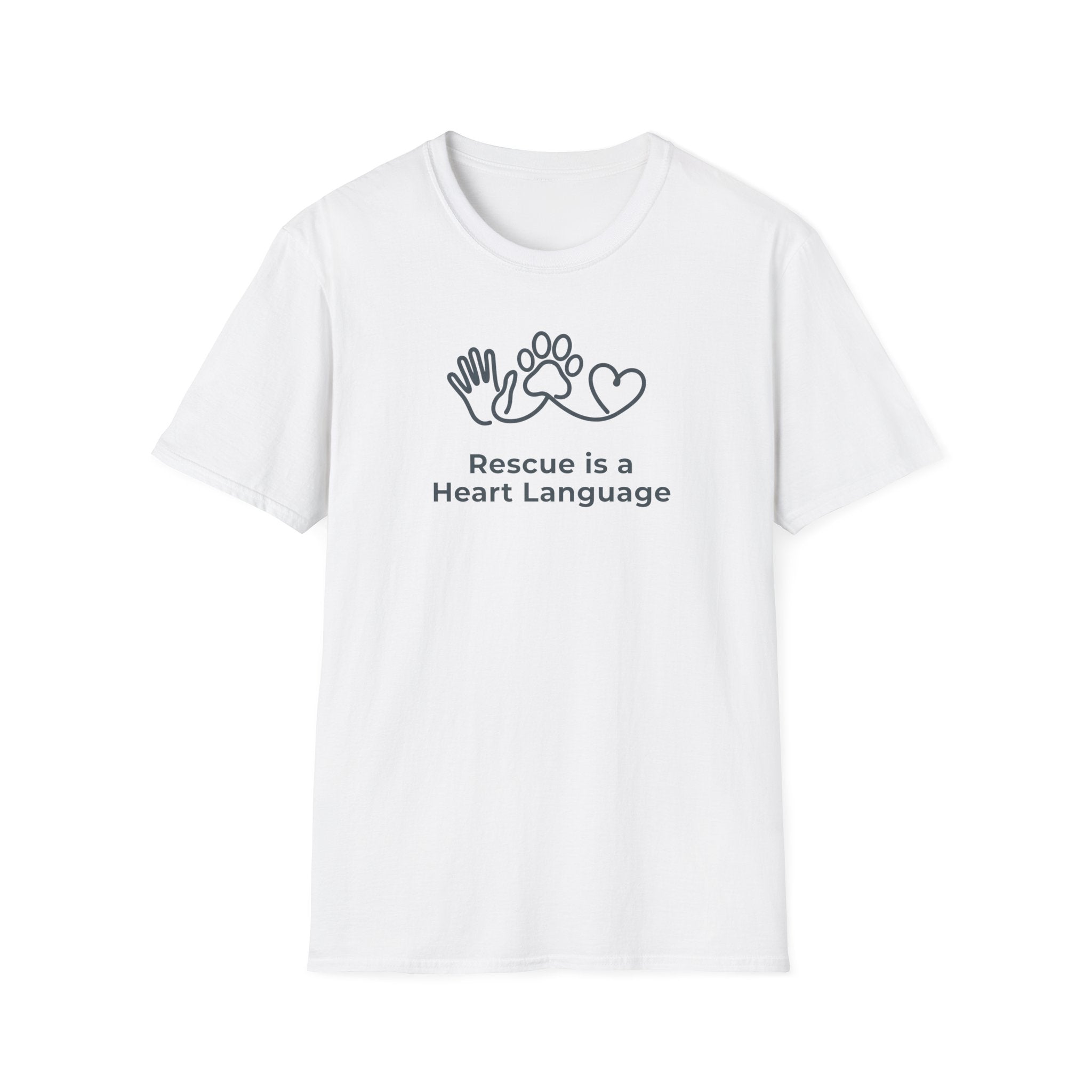 Rescue Is a Heart Language T-Shirt