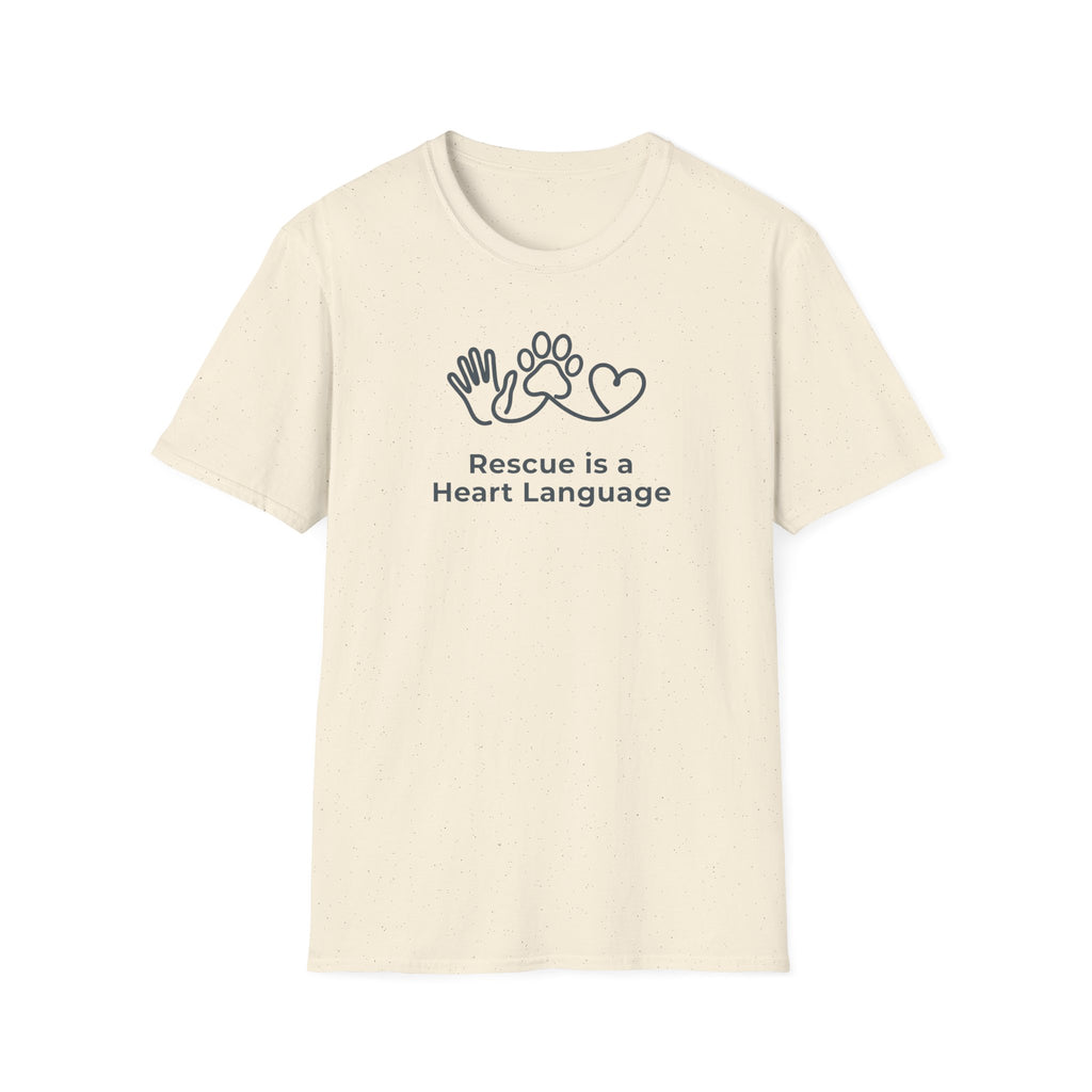Rescue Is a Heart Language T-Shirt