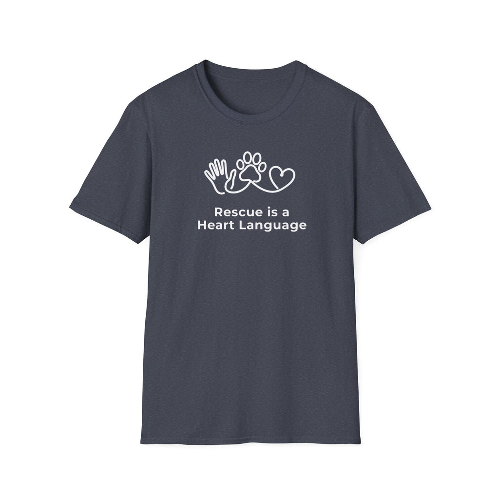 Rescue Is a Heart Language T-Shirt