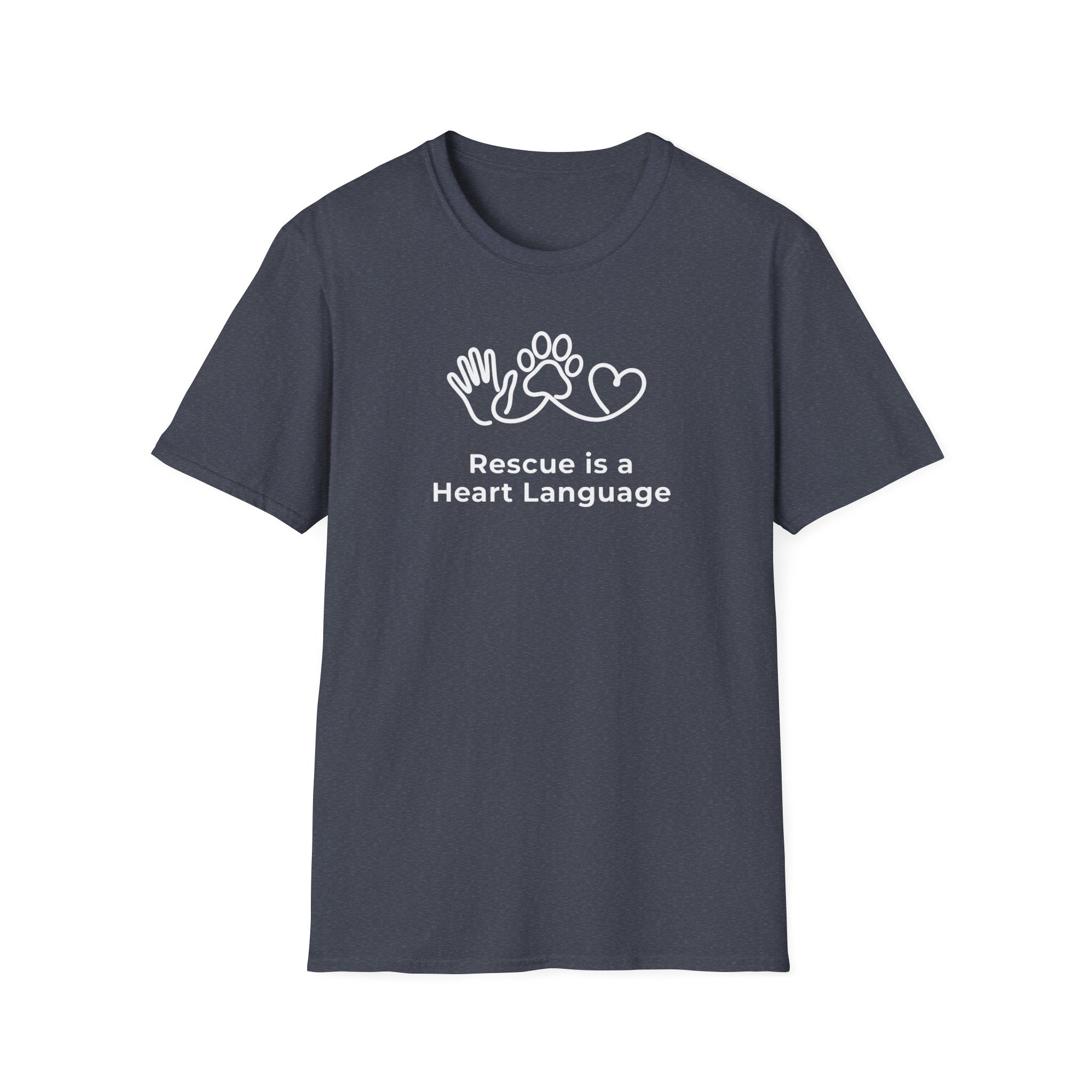 Rescue Is a Heart Language T-Shirt