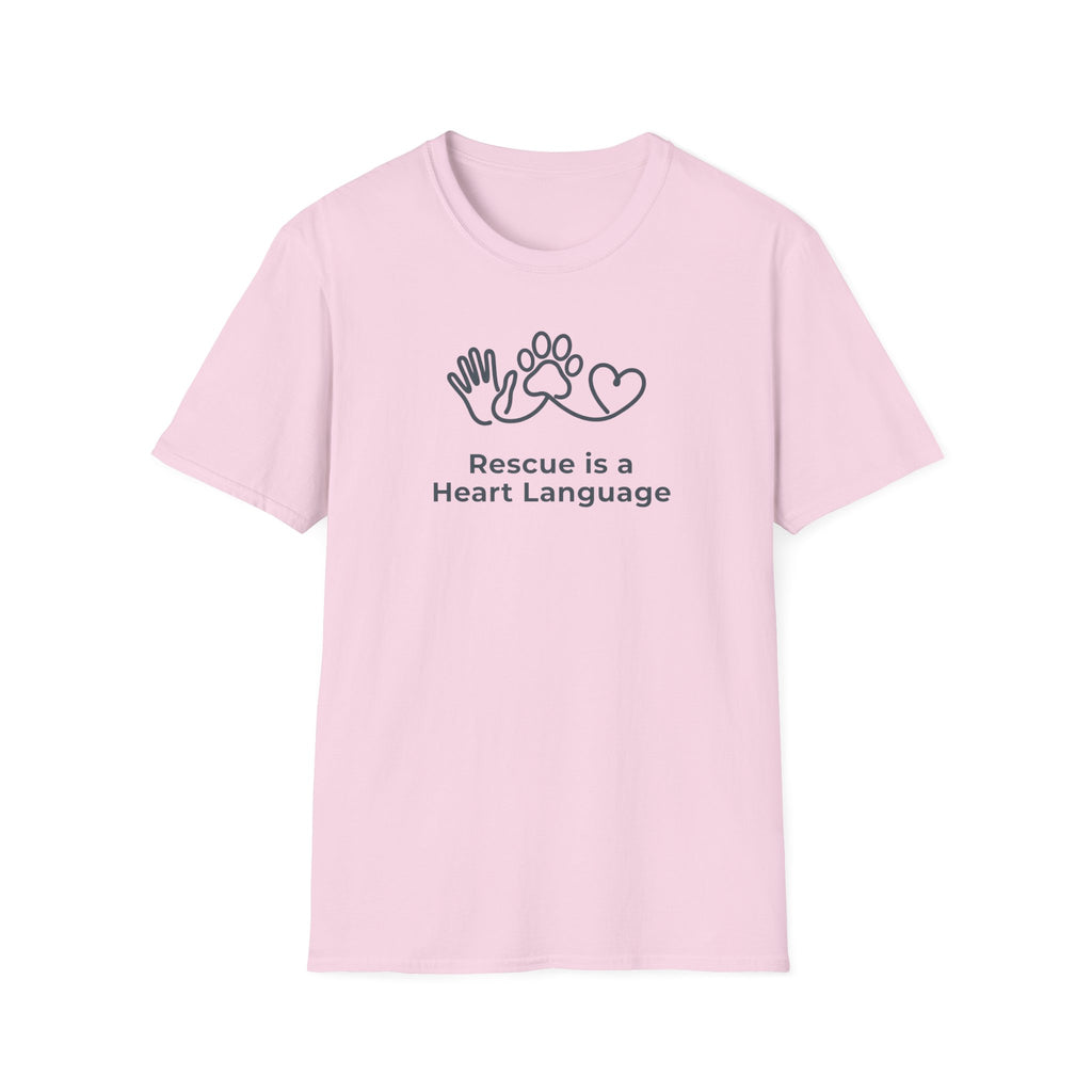 Rescue Is a Heart Language T-Shirt