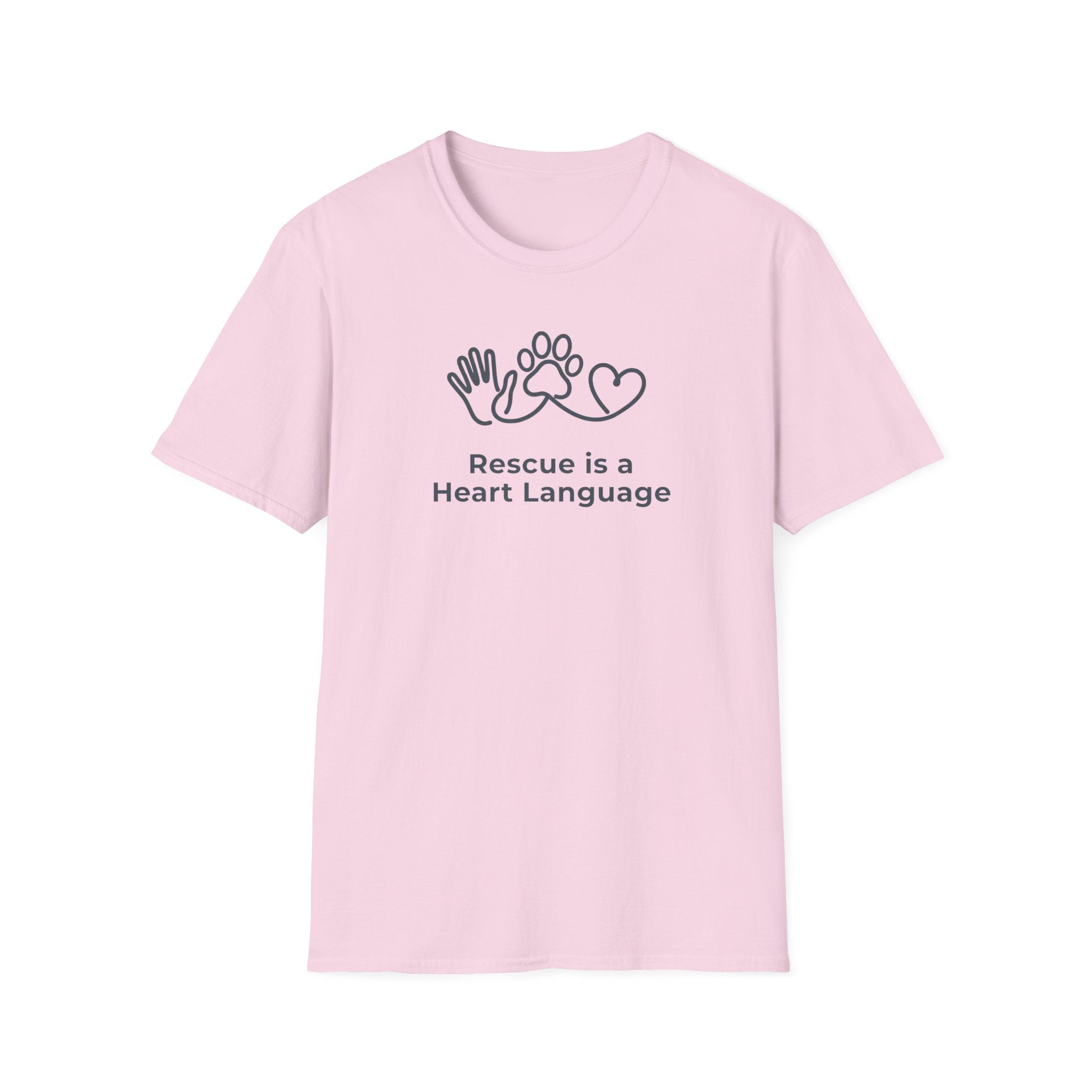 Rescue Is a Heart Language T-Shirt